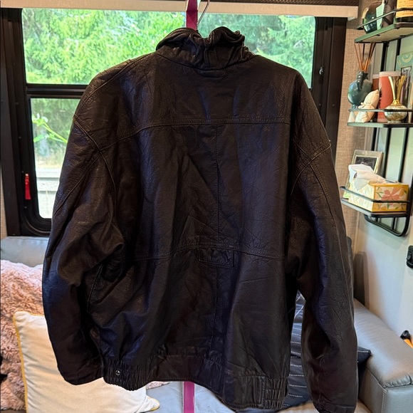 VINTAGE Men or ALL Classic Black Military Jacket size M - Picture 10 of 12